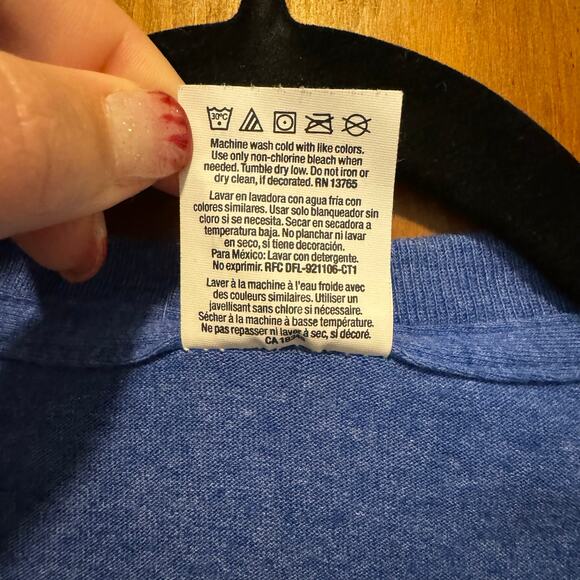 EUC Cocoa Beach Florida Space Coast Graphic T‎ Blue M Rocket Shuttle Science - Picture 6 of 7